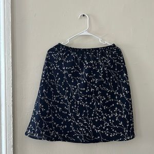 Fashion Bug Women’s floral skirt| Size L | Blue